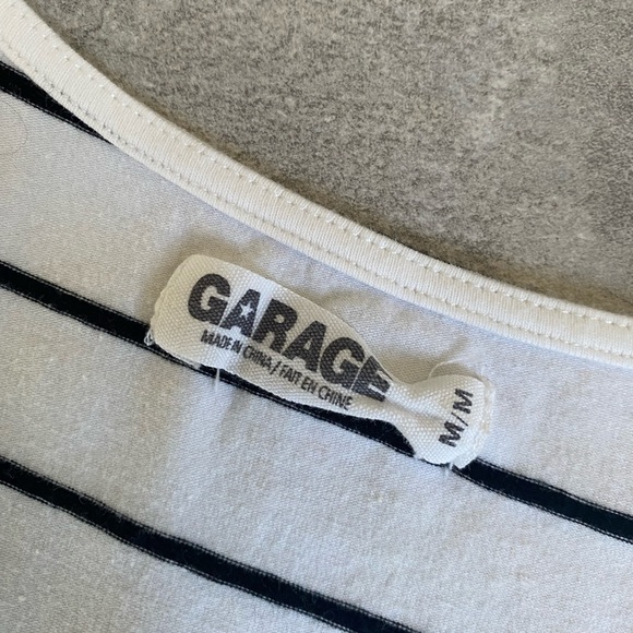 Striped fringe bottom top 2/$10 - Picture 3 of 3